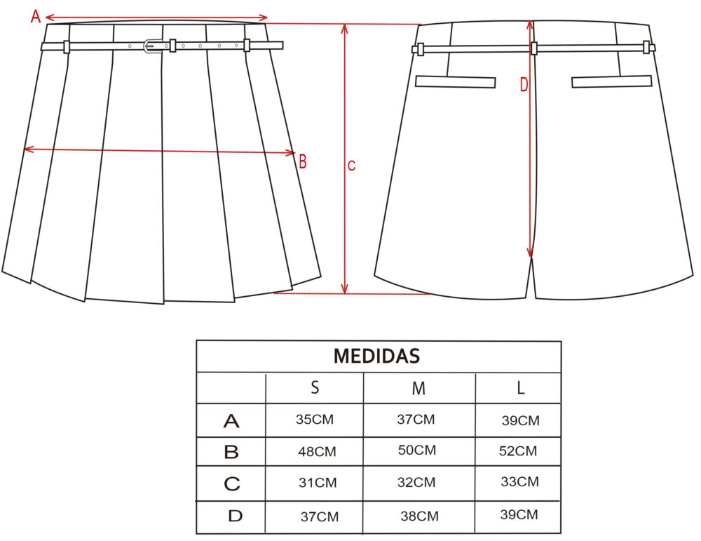 Skort cuadrille AW25-SK10 - Imagen 7