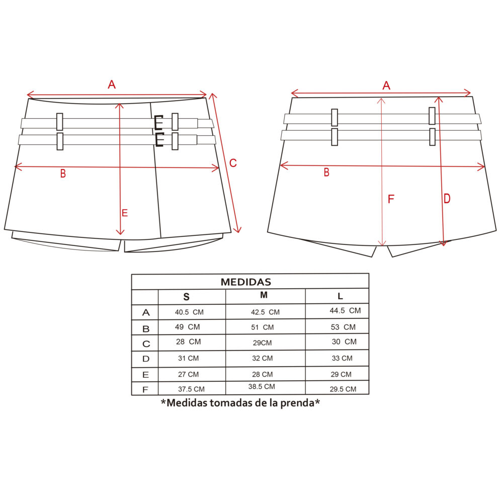 Skort rayado AW25-SK03 - Imagen 8