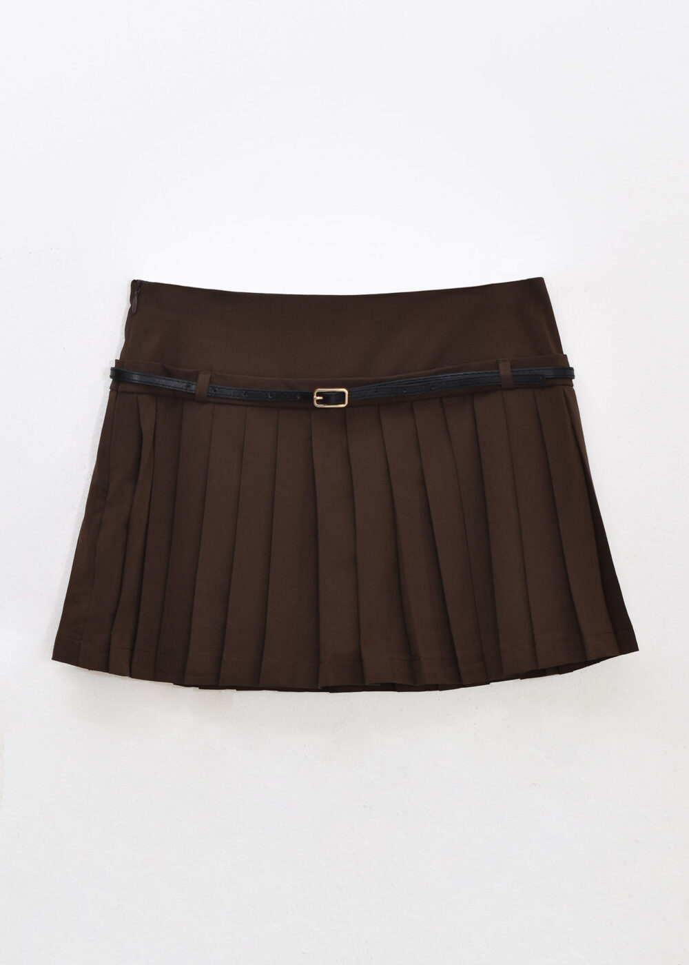 Pollera tableada con cinto AW25-SK09 - Imagen 4