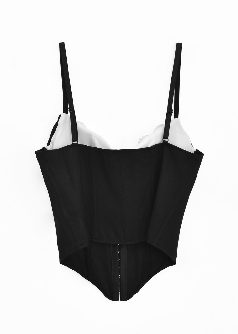 Top corset tul con encaje M-010 - Imagen 2
