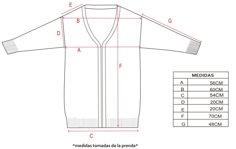 Saco cardigan LOA / SWEA-002 - Imagen 8