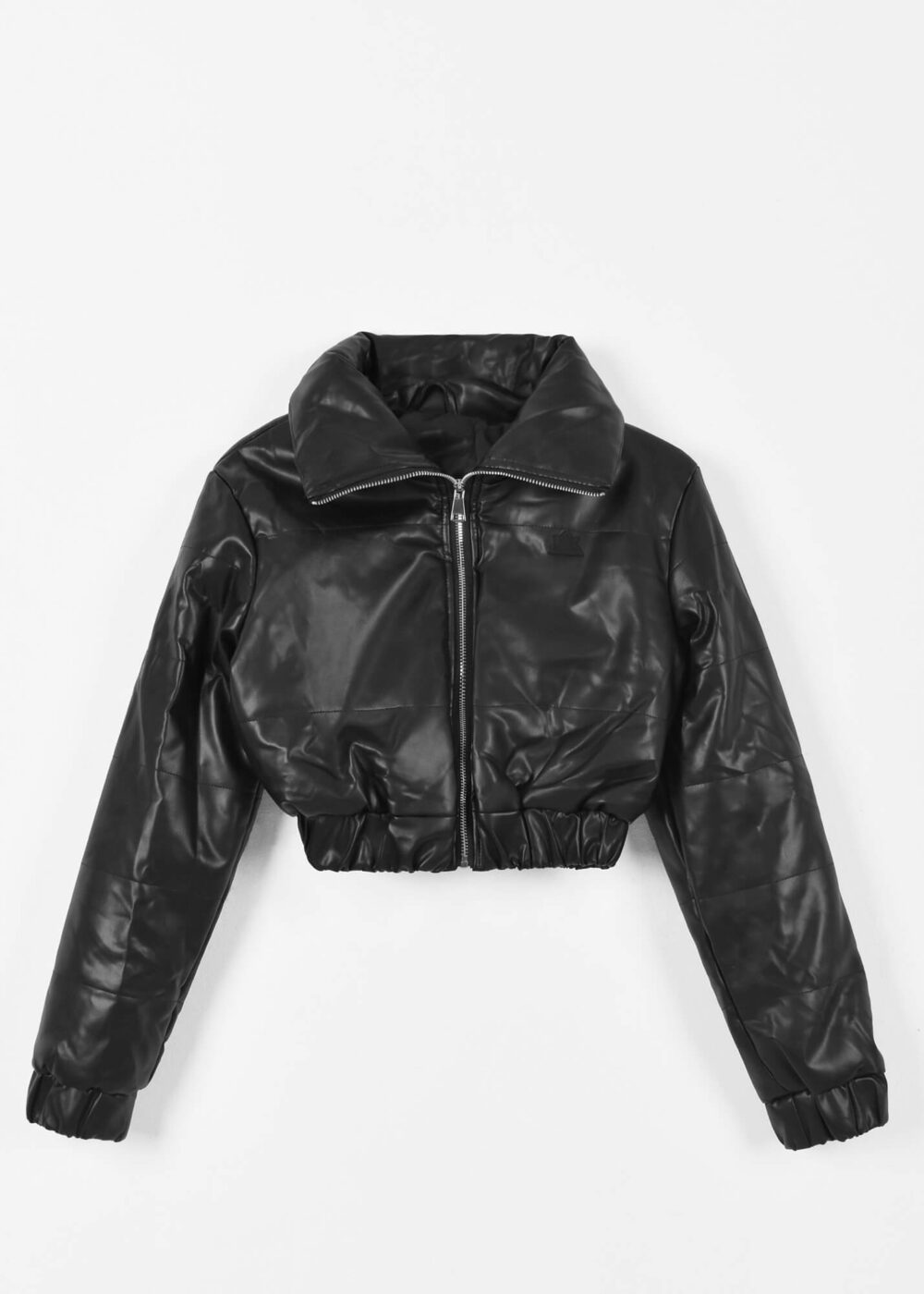 Campera de cuero puffer ORION - Imagen 3
