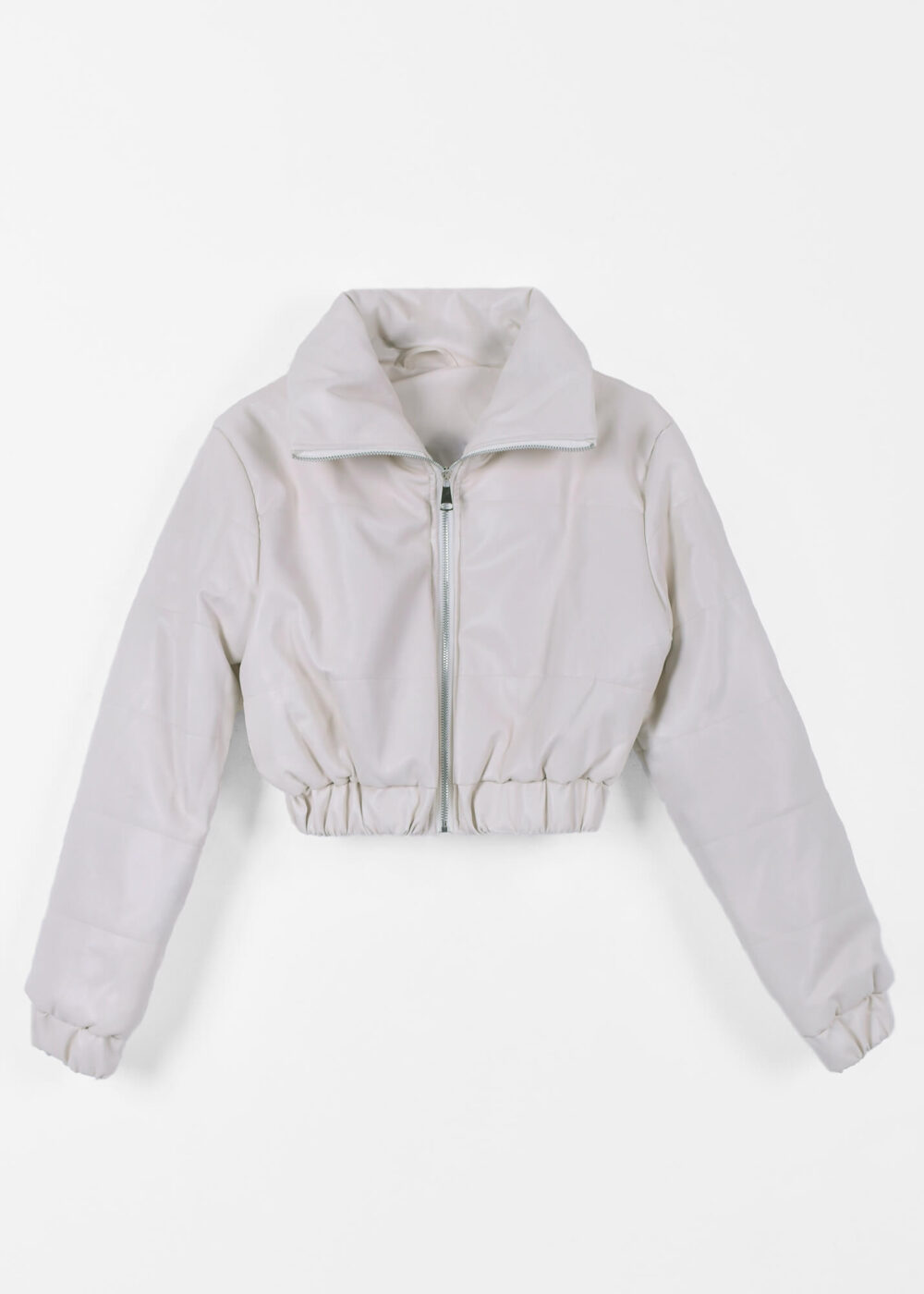 Campera de cuero puffer ORION - Imagen 5
