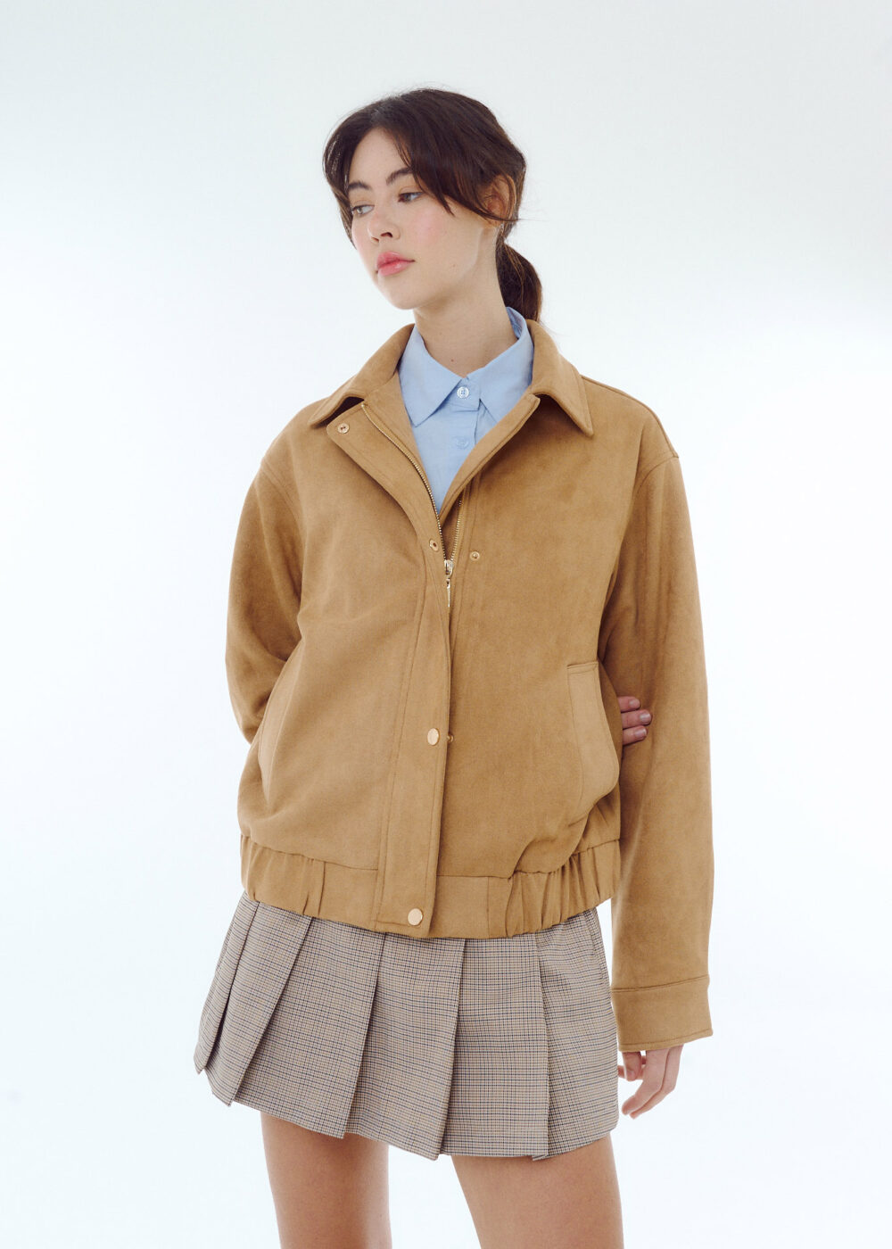 Bomber suede AW25-BO02 - Imagen 2