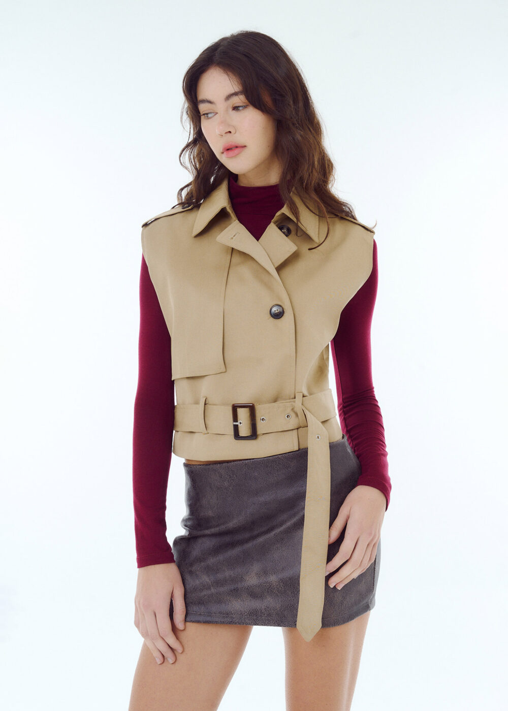 Chaleco trench AUDREY / VE04