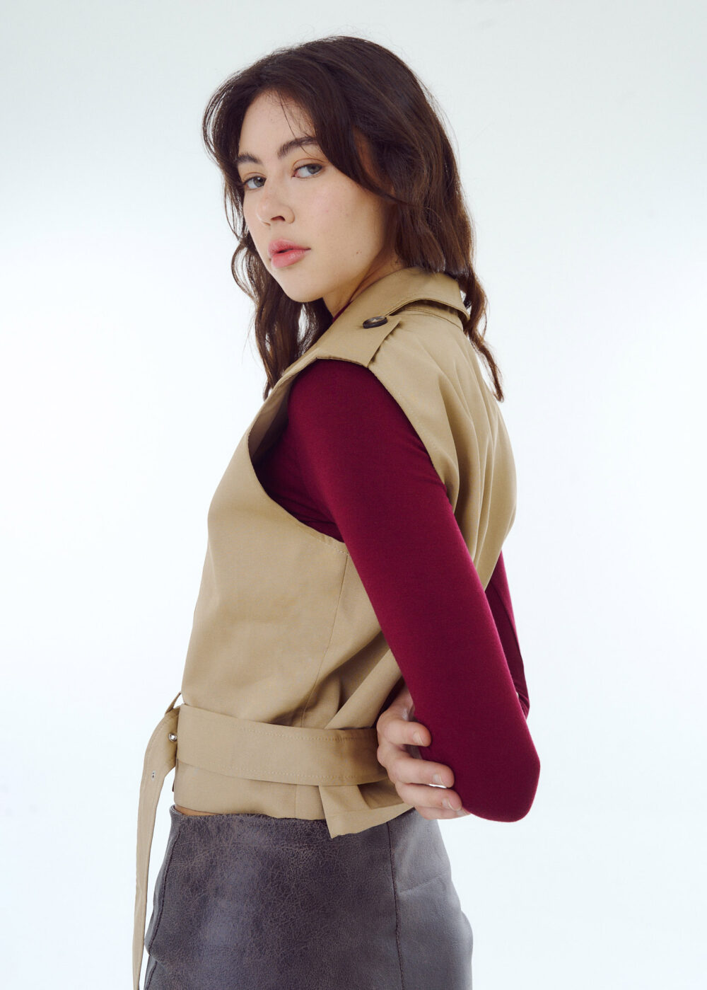 Chaleco trench AUDREY / VE04 - Imagen 2
