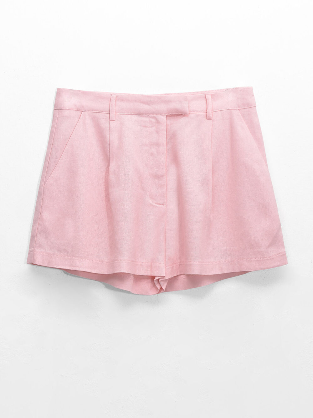 Short de lino CORAL / LINEN SET-6 SHORT