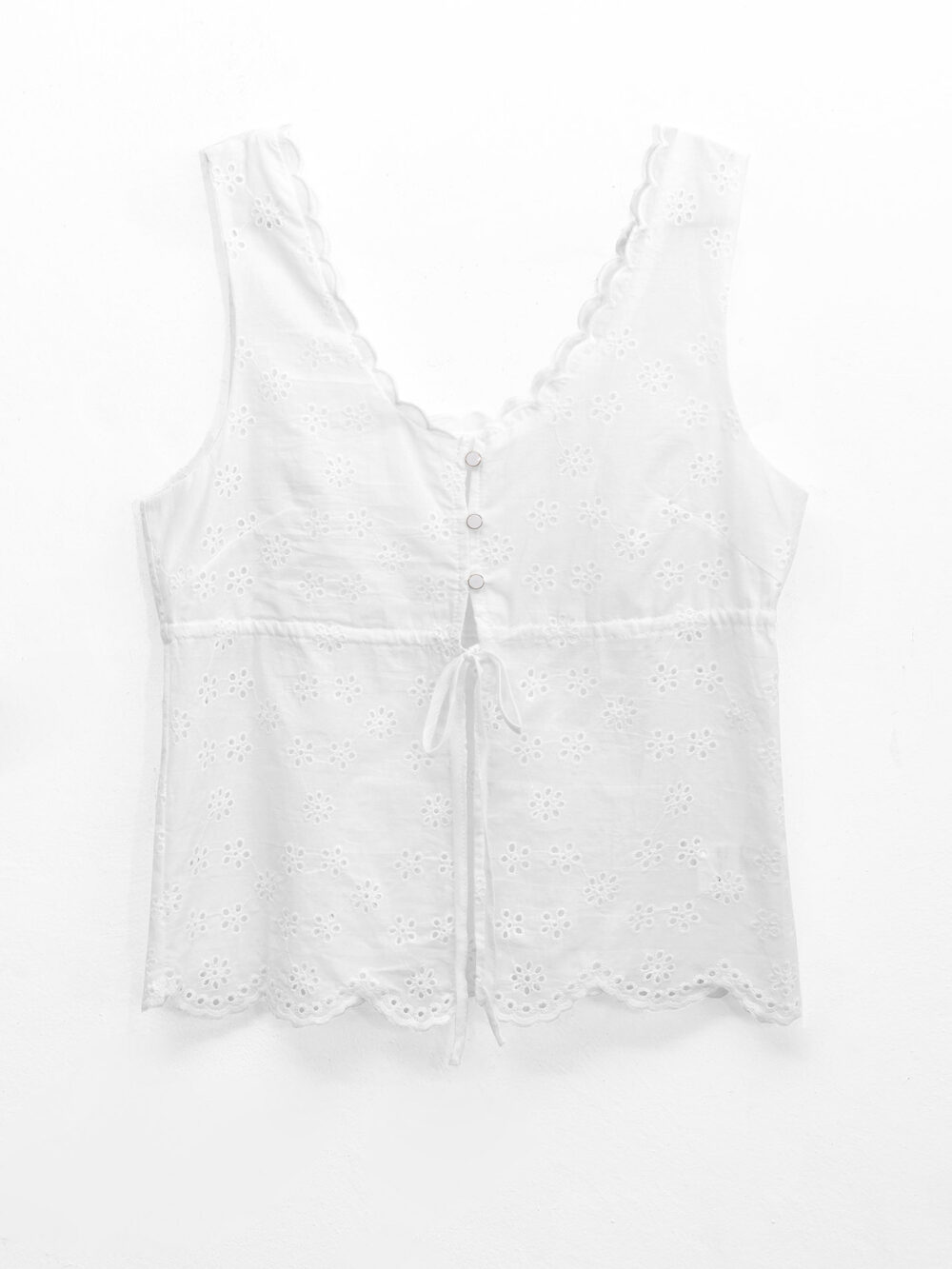 Musculosa top de brod. SAMOA / BRODERIE SET-5 TOP